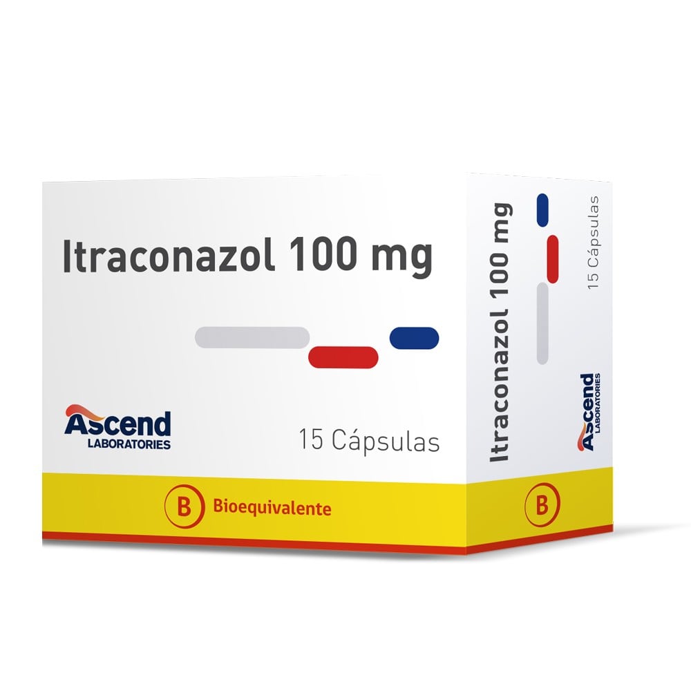Itraconazol 100 mg 15 Cápsulas