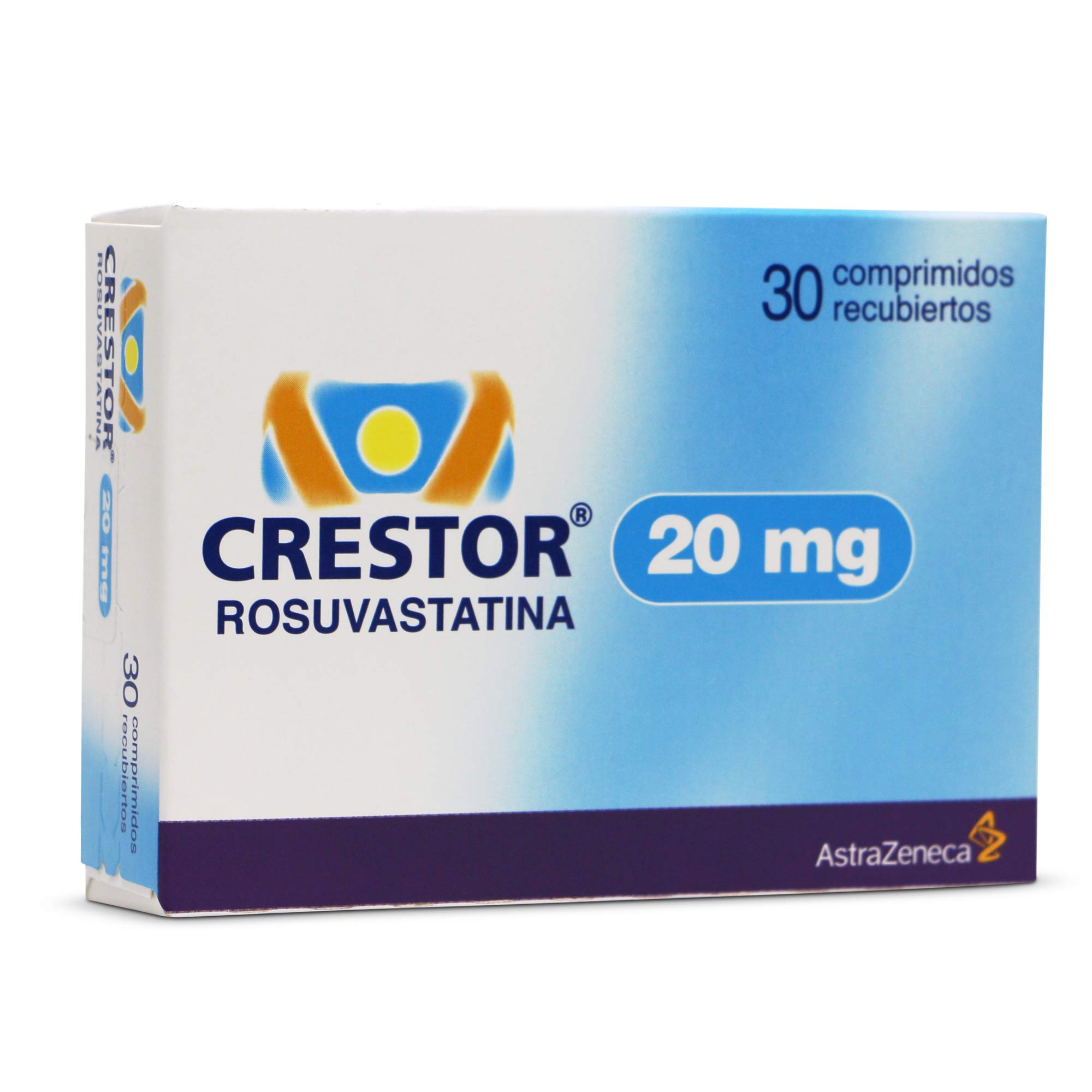 Crestor Rosuvastatina 20 mg 30 Comprimidos Recubierto