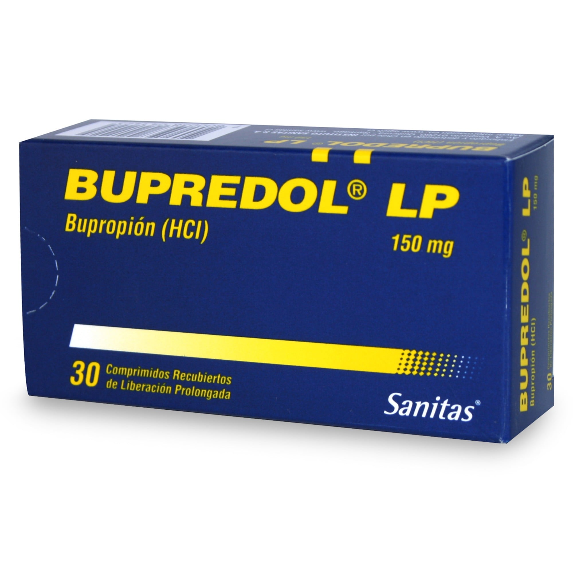 BUPREDOL COMPRIMIDOS RECUBIERTOS DE LIBERACIÓN PROLONGADA 150 mg (BUPROPIÓN CLORHIDRATO)