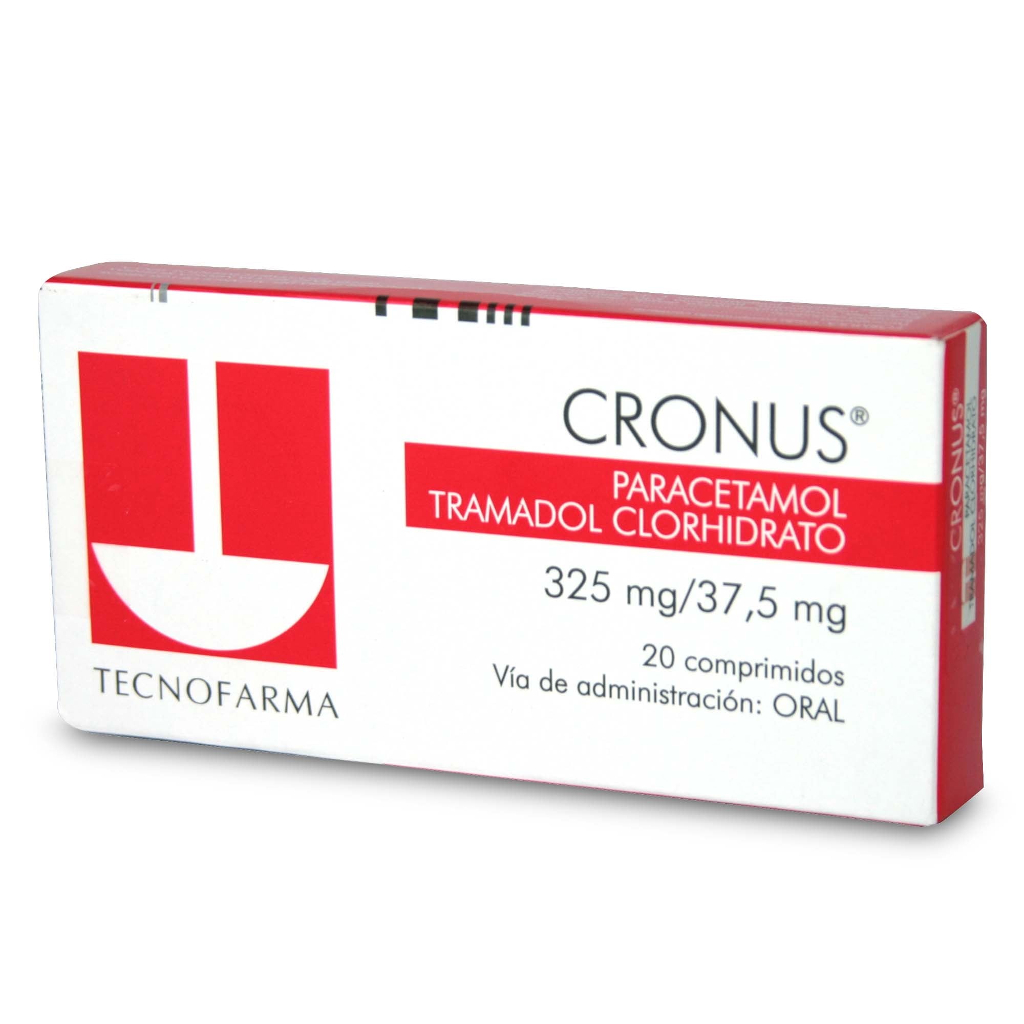 Cronus Tramadol 37,5 mg 20 Comprimidos