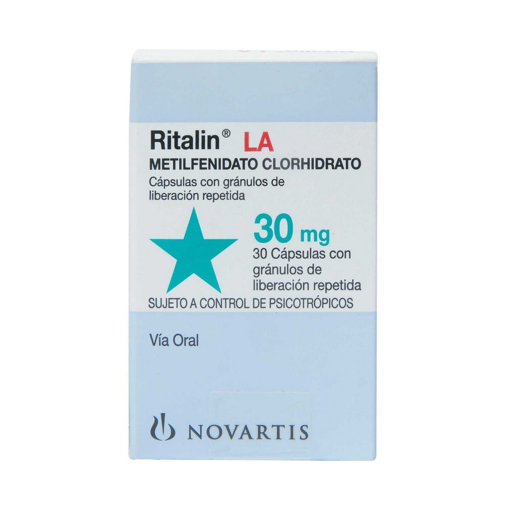 RITALIN COMPRIMIDOS 10 mg (METILFENIDATO)