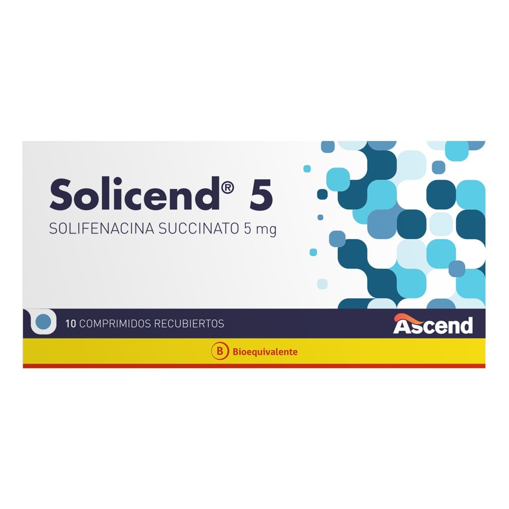 SOLICEND COMPRIMIDOS RECUBIERTOS 10 mg