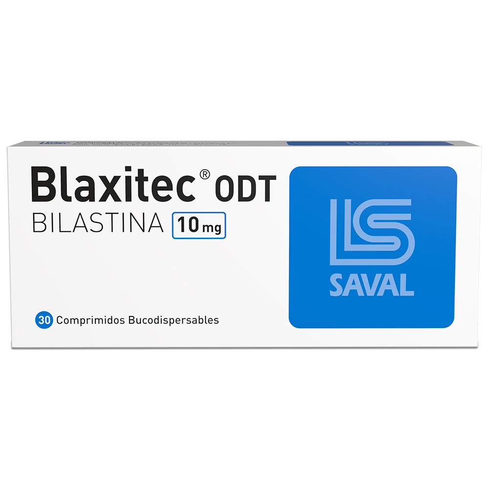 Blaxitec Odt Bilastina 10 mg 30 Comprimidos Bucodispersables