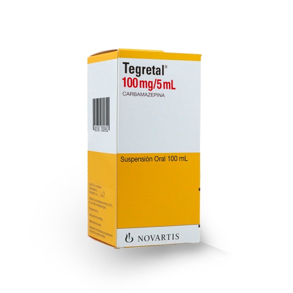 TEGRETAL SUSPENSIÓN ORAL 100 mg/5 mL