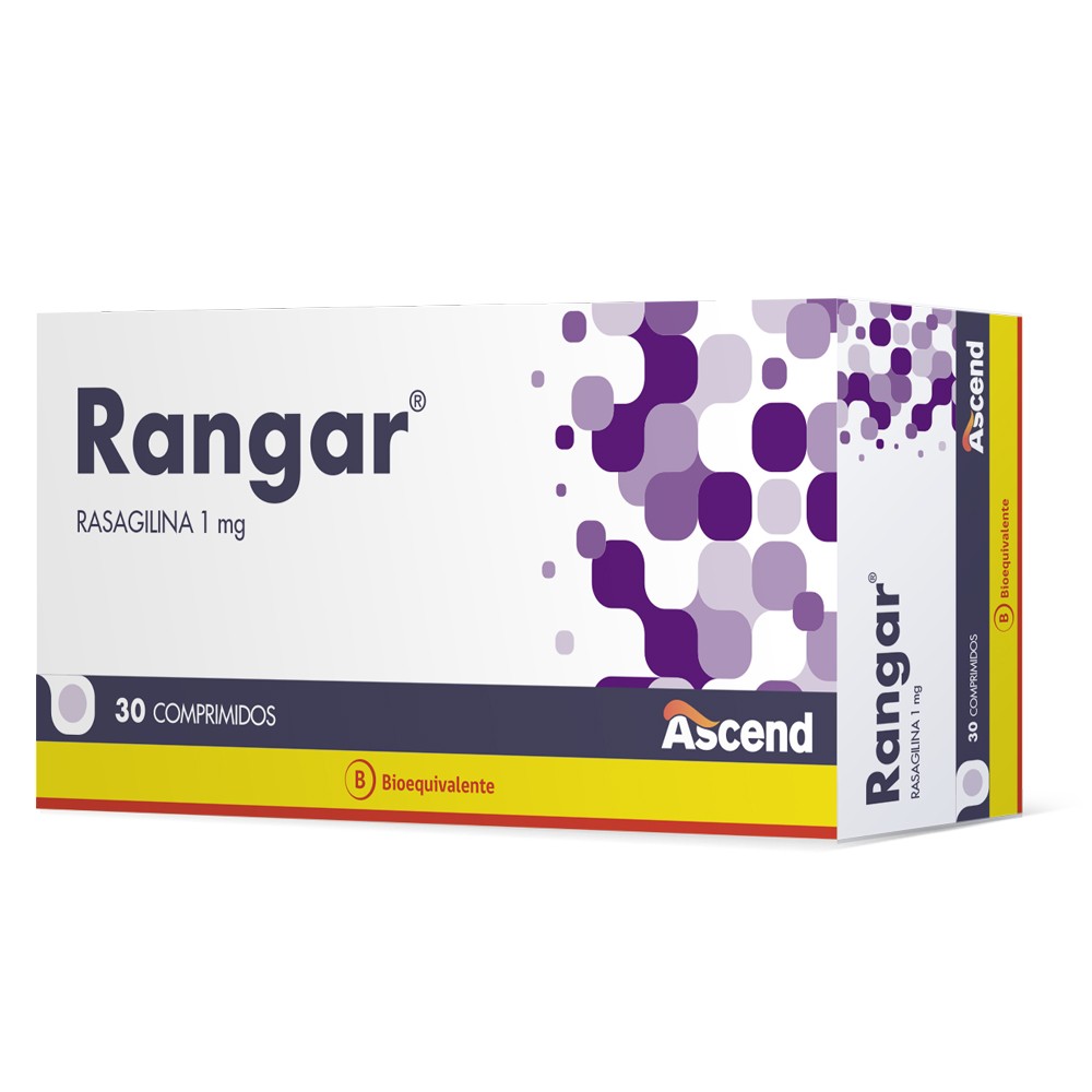 Rangar Rasagilina 1 mg 30 Comprimidos