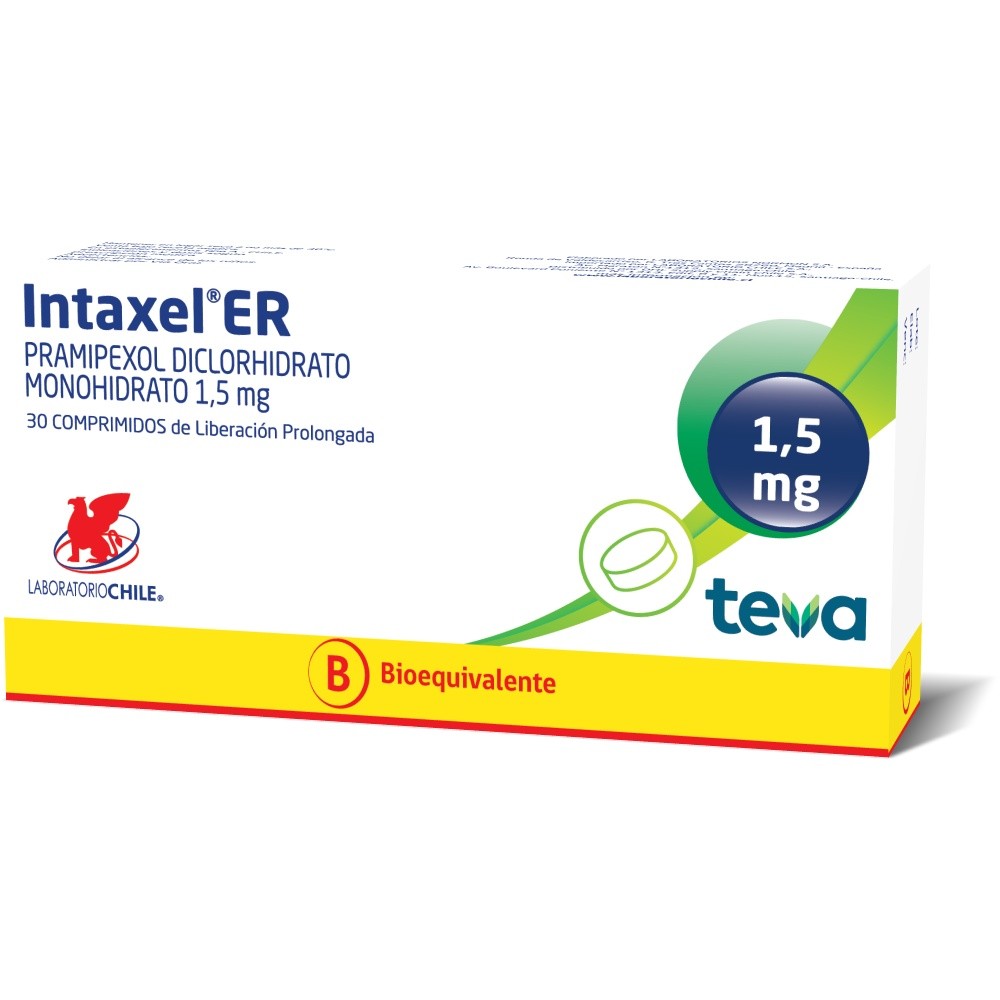 Intaxel ER 1.5 mg 30 Comprimidos Liberacion Prolongada