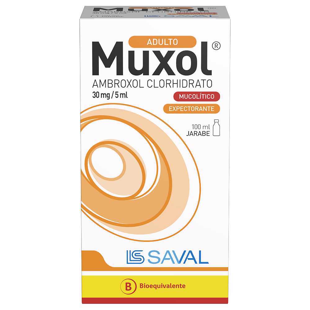 Muxol Jarabe Adulto Ambroxol 600 mg / 100 ml