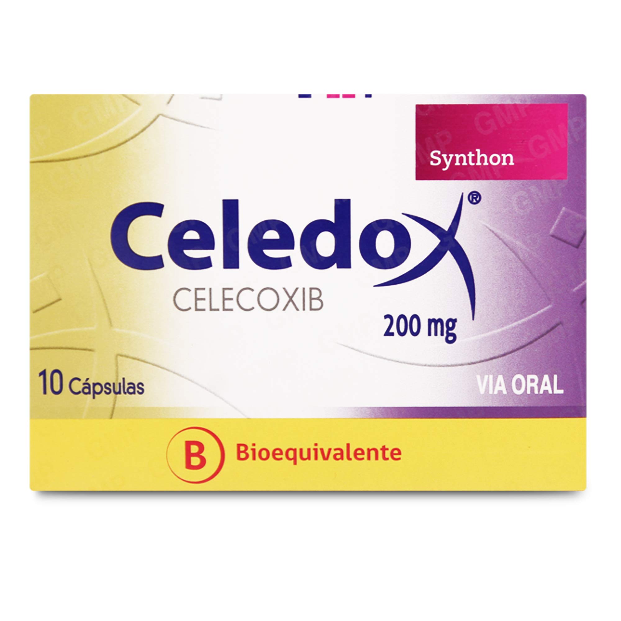Celedox Celecoxib 200 mg 10 Cápsulas