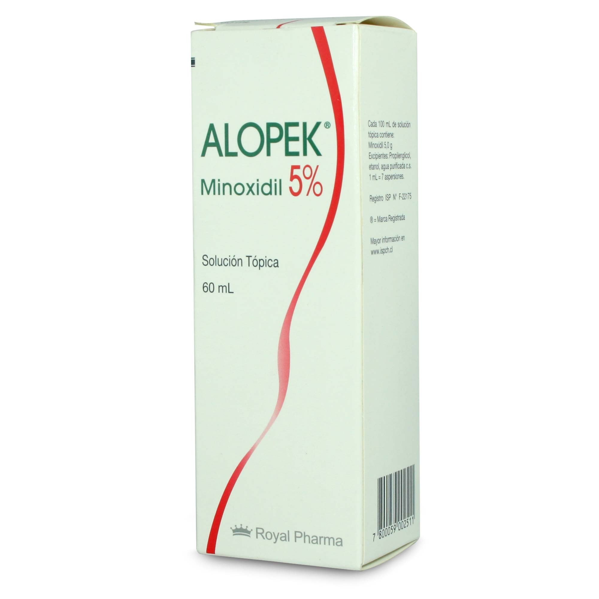 Alopek Minoxidil 5% Solución Tópica 60 mL