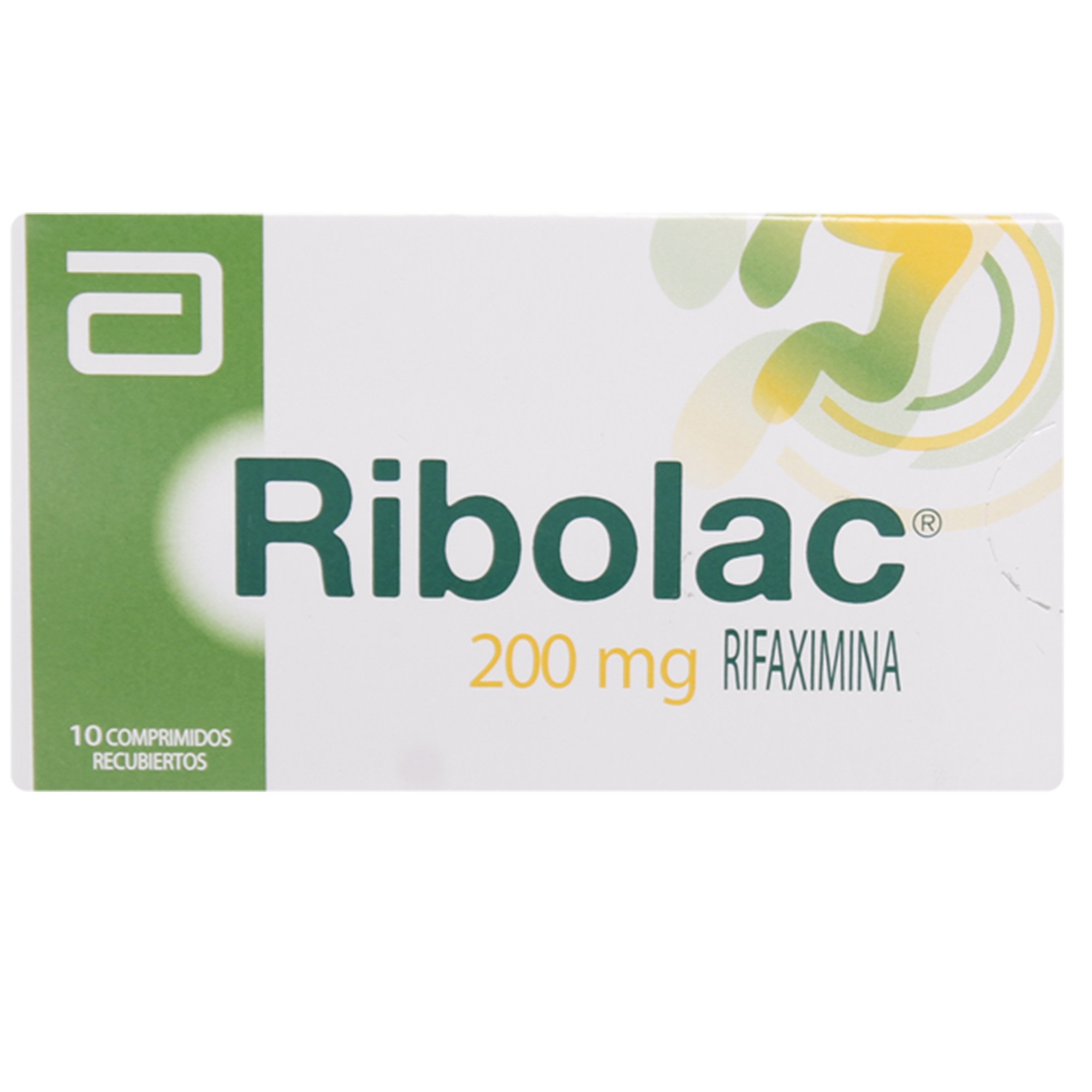 Ribolac Rifaximina 200 mg 10 Comprimidos Recubierto