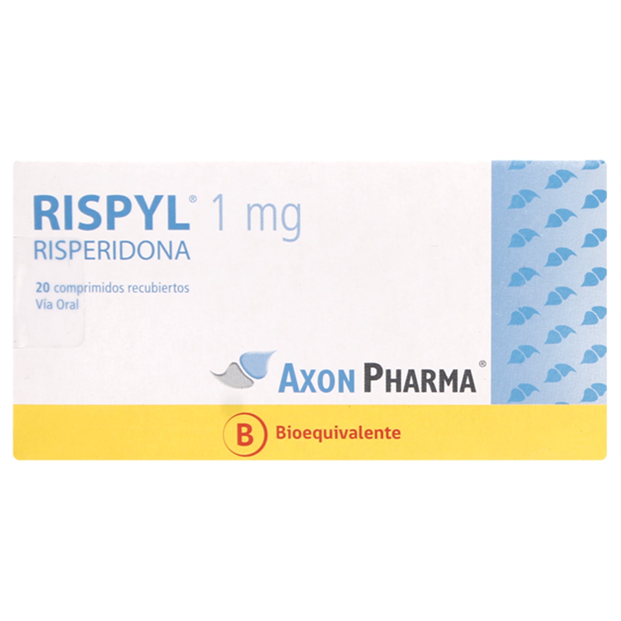 RISPYL COMPRIMIDOS RECUBIERTOS 1 mg