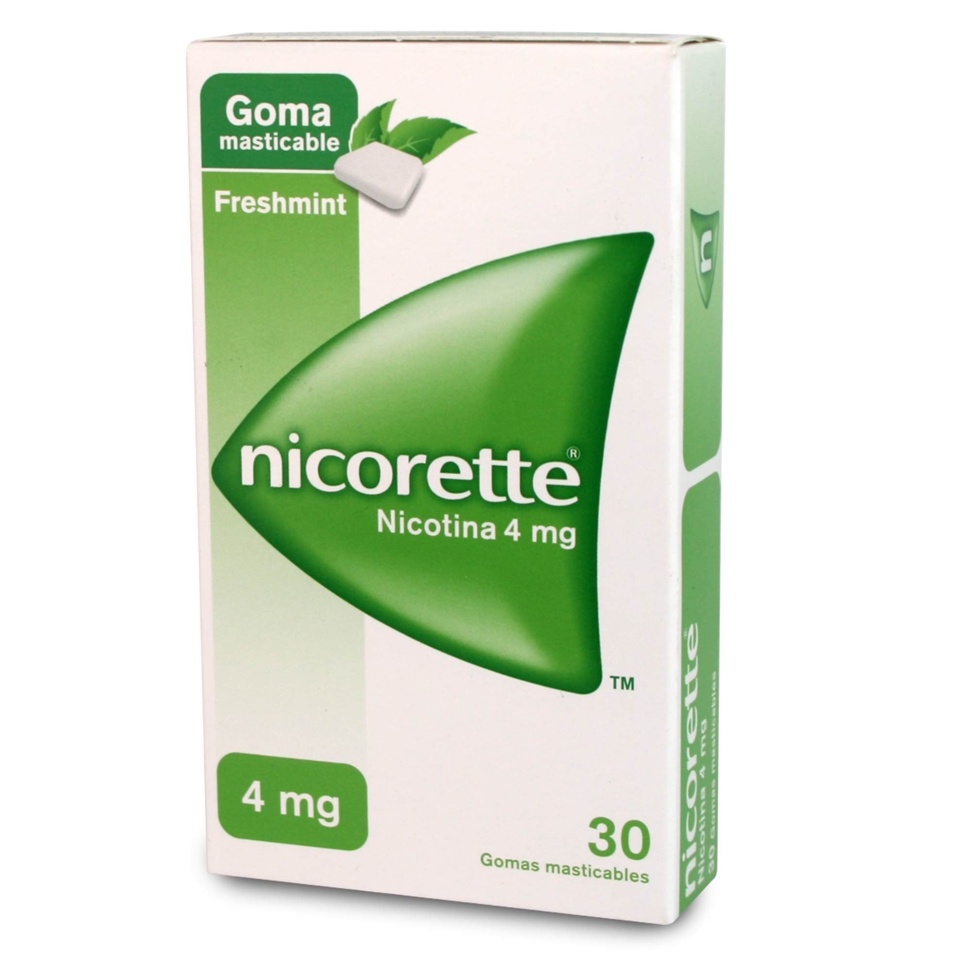 Nicorette Freshmint Nicotina 4 mg 30 Comprimidos Masticables