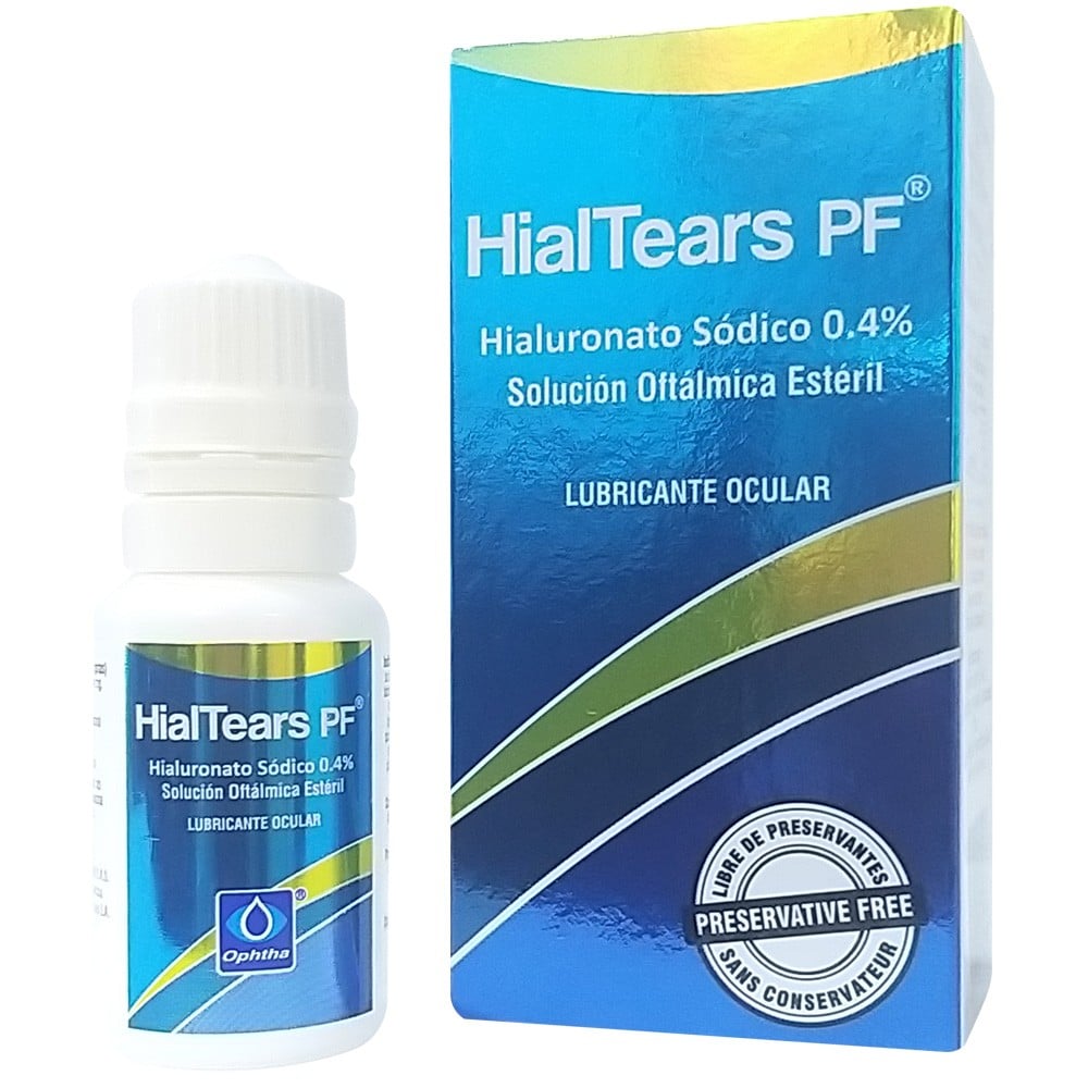 Hialtears Pf Solucion Oftalmica Esteril Lubricante Ocular 0,4% 15 mL