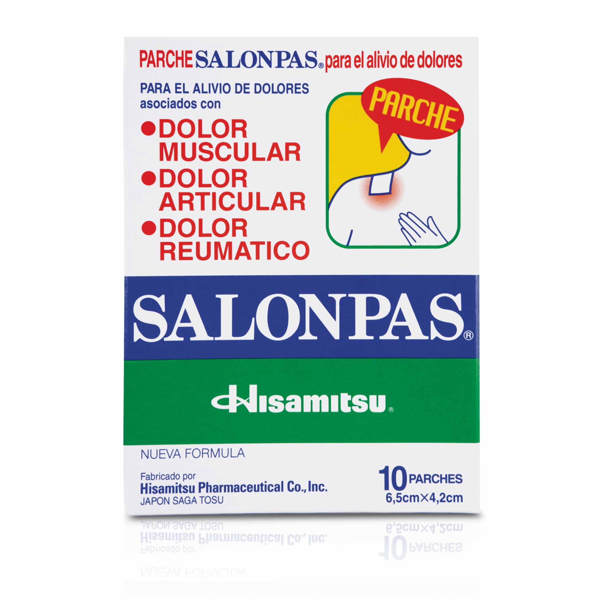 SALONPAS GEL PARCHE-TÓPICO