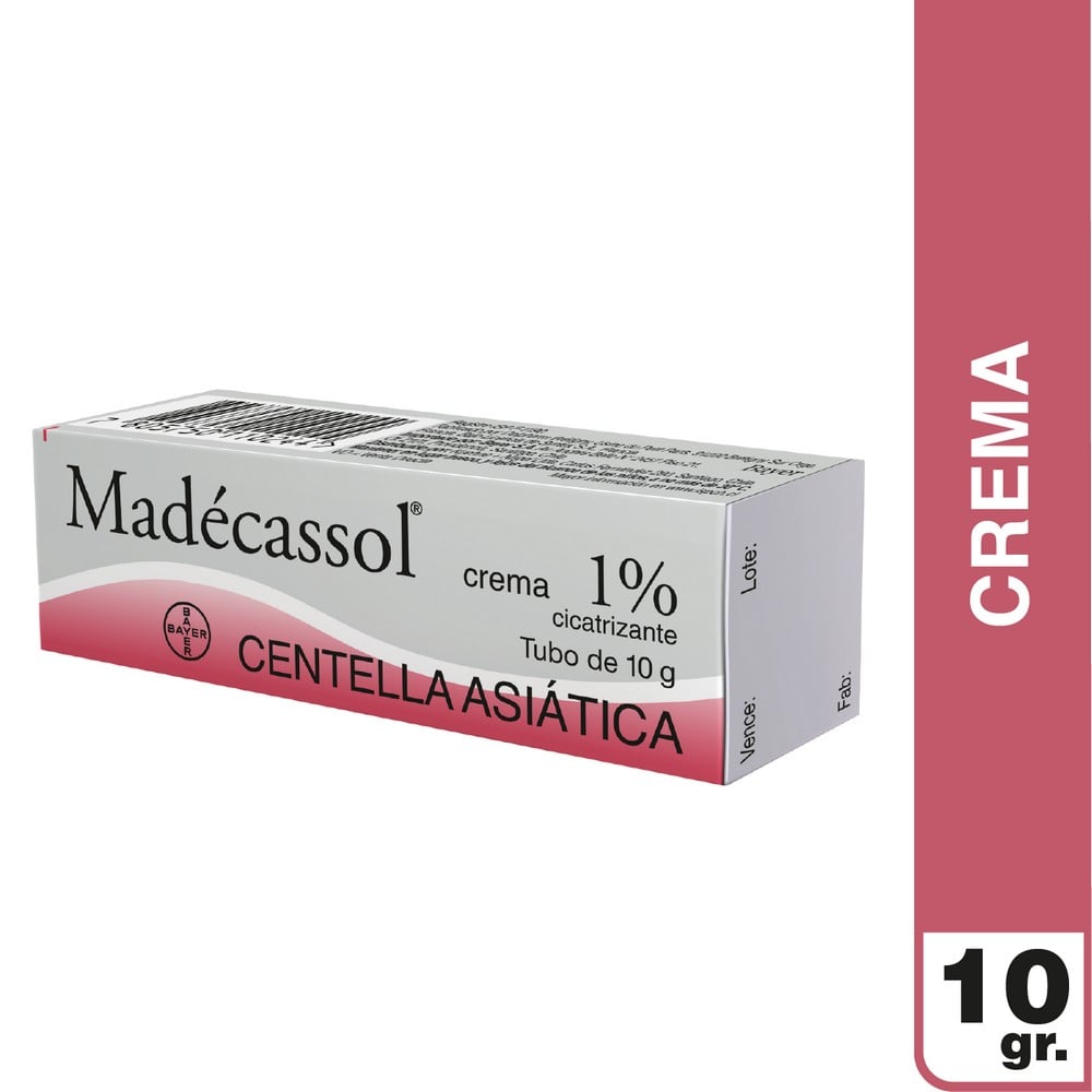 Madecassol Centella Asiatica 1% Crema Tópica 10 gr