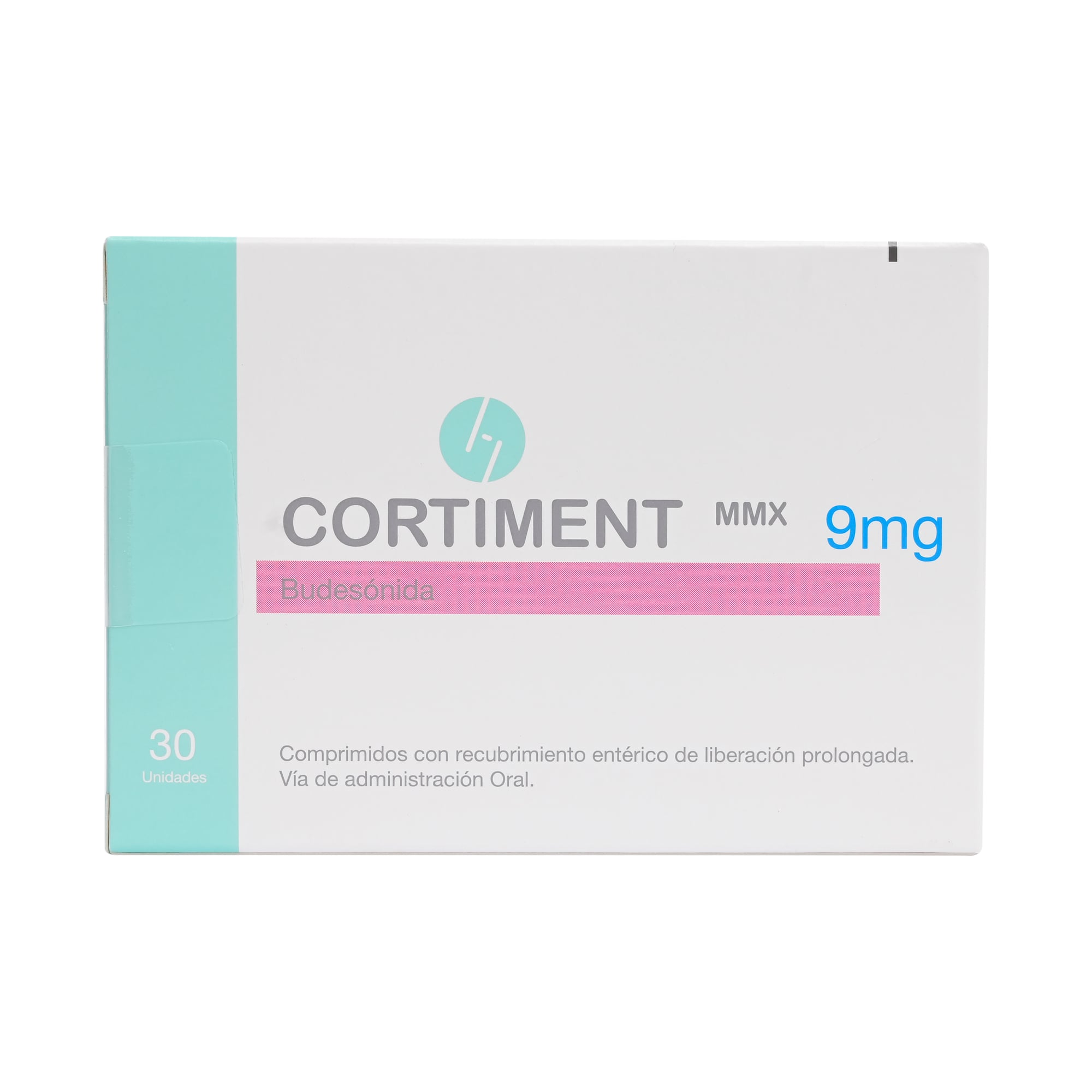 Cortiment MMX Budesónida 9 mg 30 Comprimidos con Recubierto Enterico de Liberación Prolongada