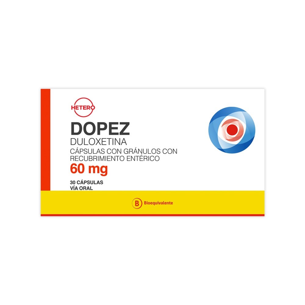 Dopez 60 mg 30 Cápsulas