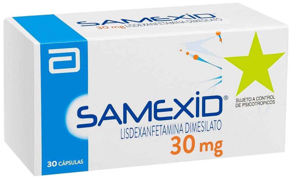 Samexid 30 mg 30 Cápsulas