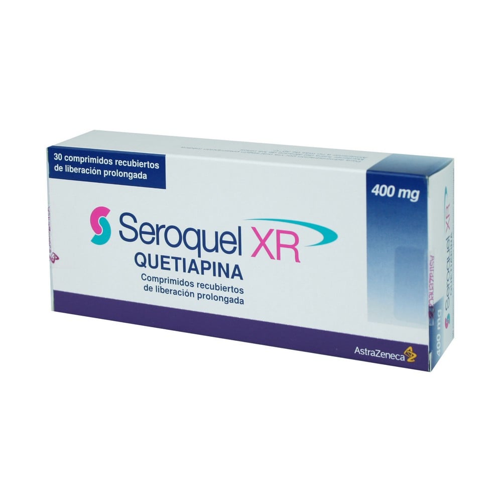 SEROQUEL XR COMPRIMIDOS RECUBIERTOS DE LIBERACIÓN PROLONGADA 400 mg