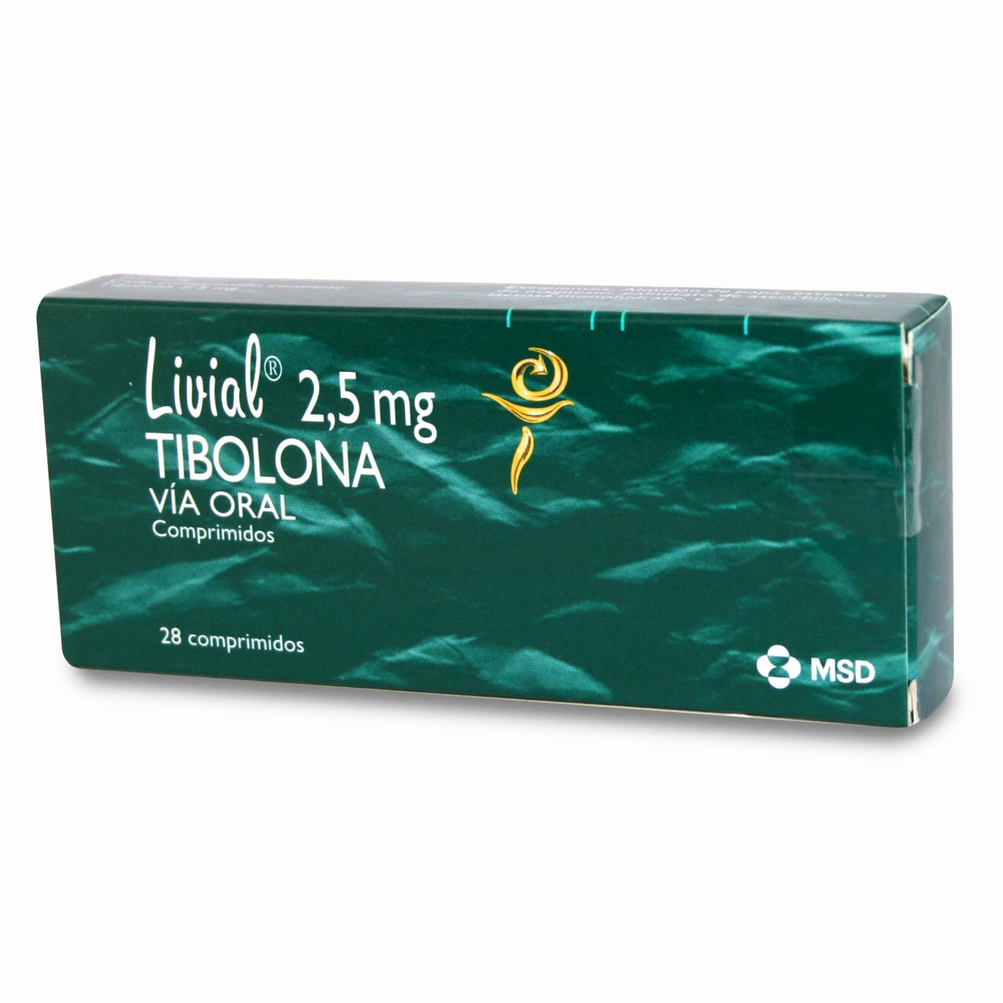 LIVIAL COMPRIMIDOS 2,5 mg (TIBOLONA)