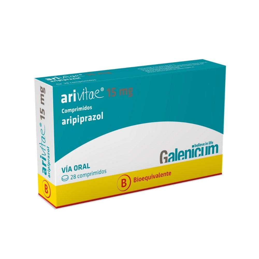 Arivitae 15 mg 28 Comprimidos