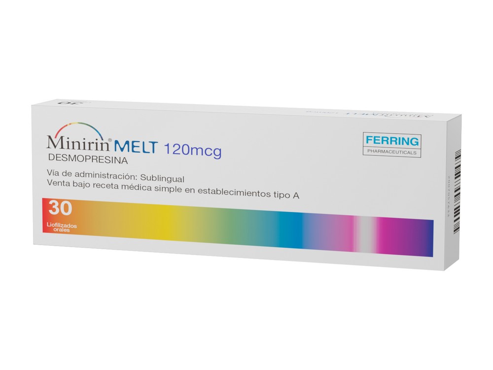 MINIRIN MELT LIOFILIZADO SUBLINGUAL 240 mcg