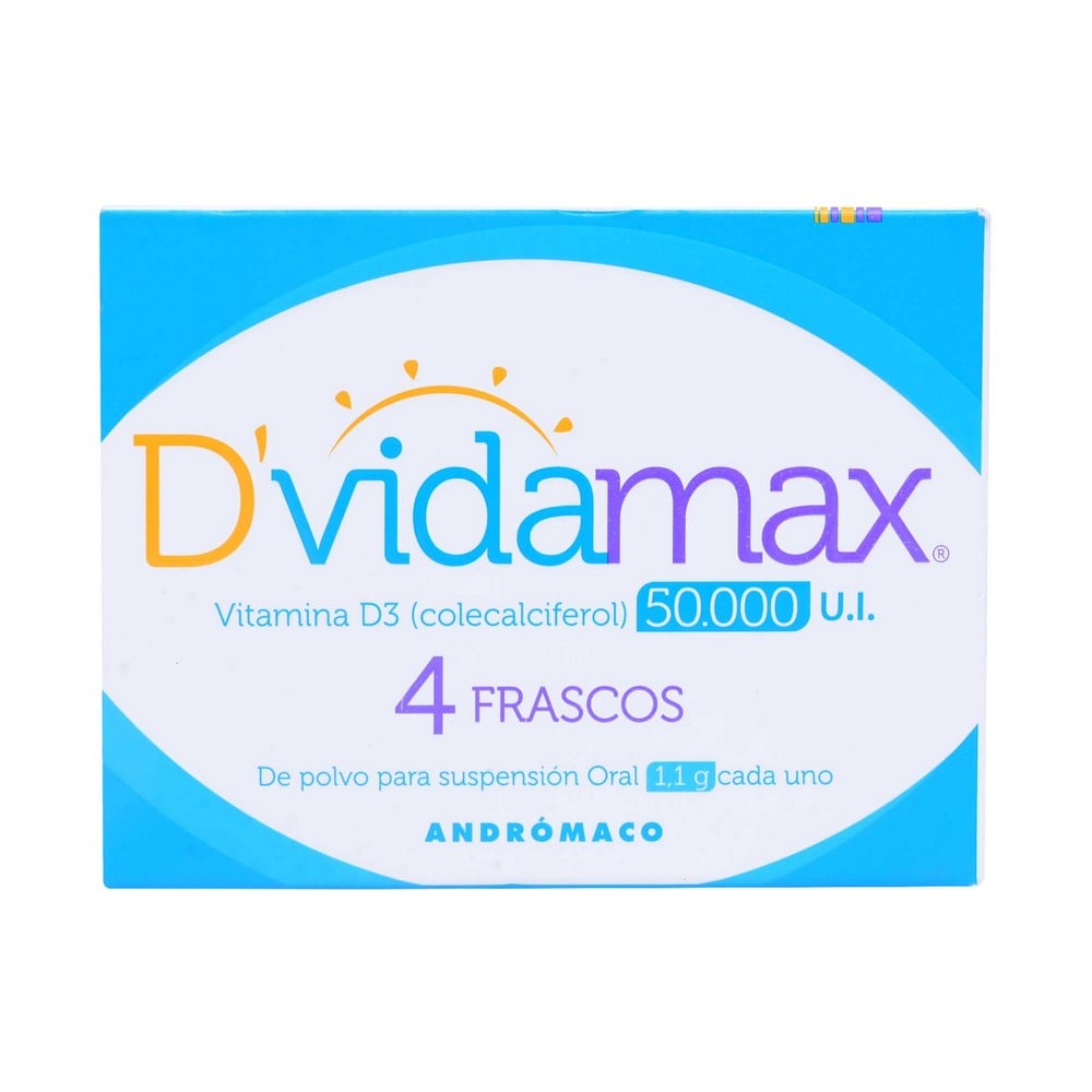 DVidamax Polvo para Suspensión Oral 1,1 gr 4 Frascos