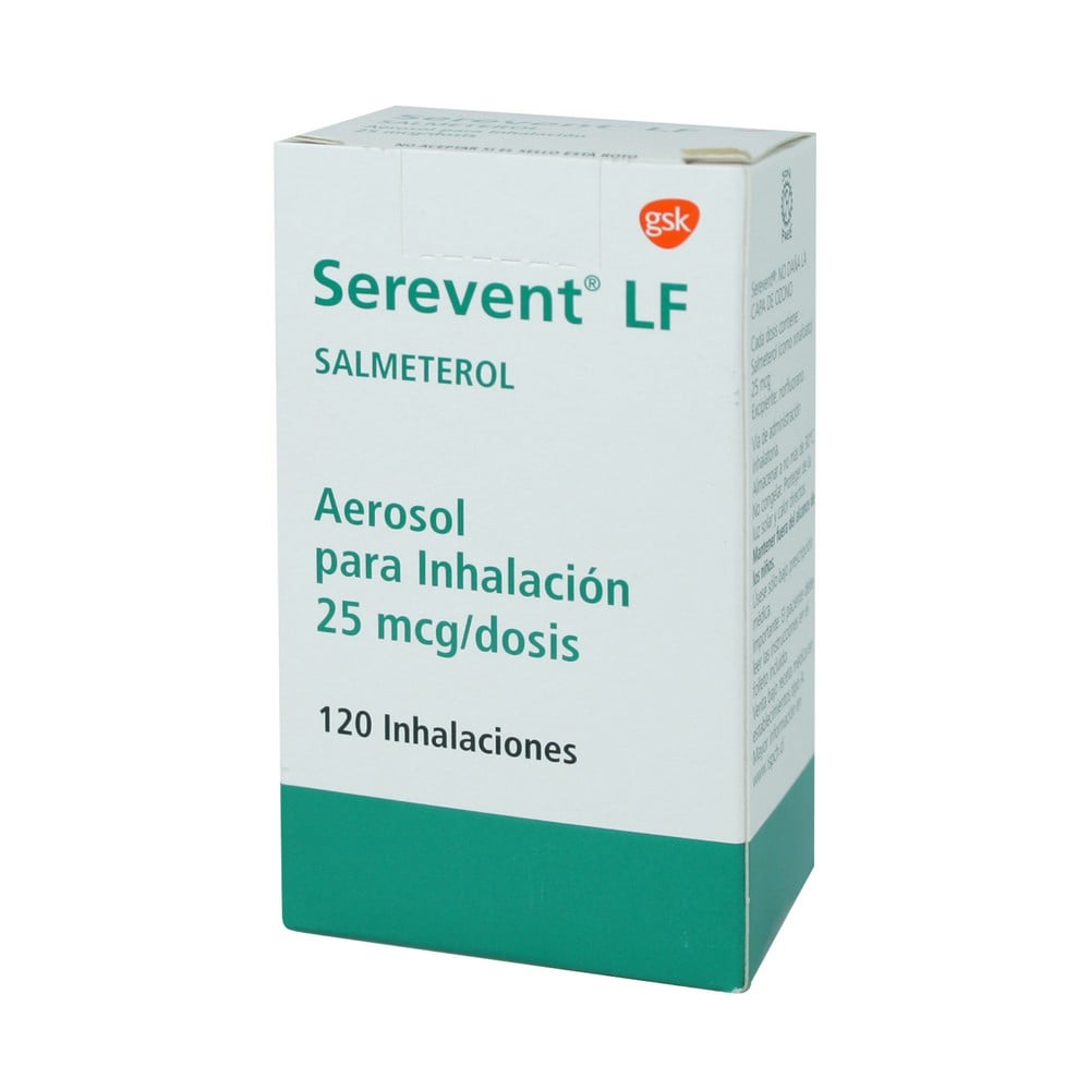 SEREVENT LF AEROSOL PARA INHALACIÓN 25 mcg/dosis