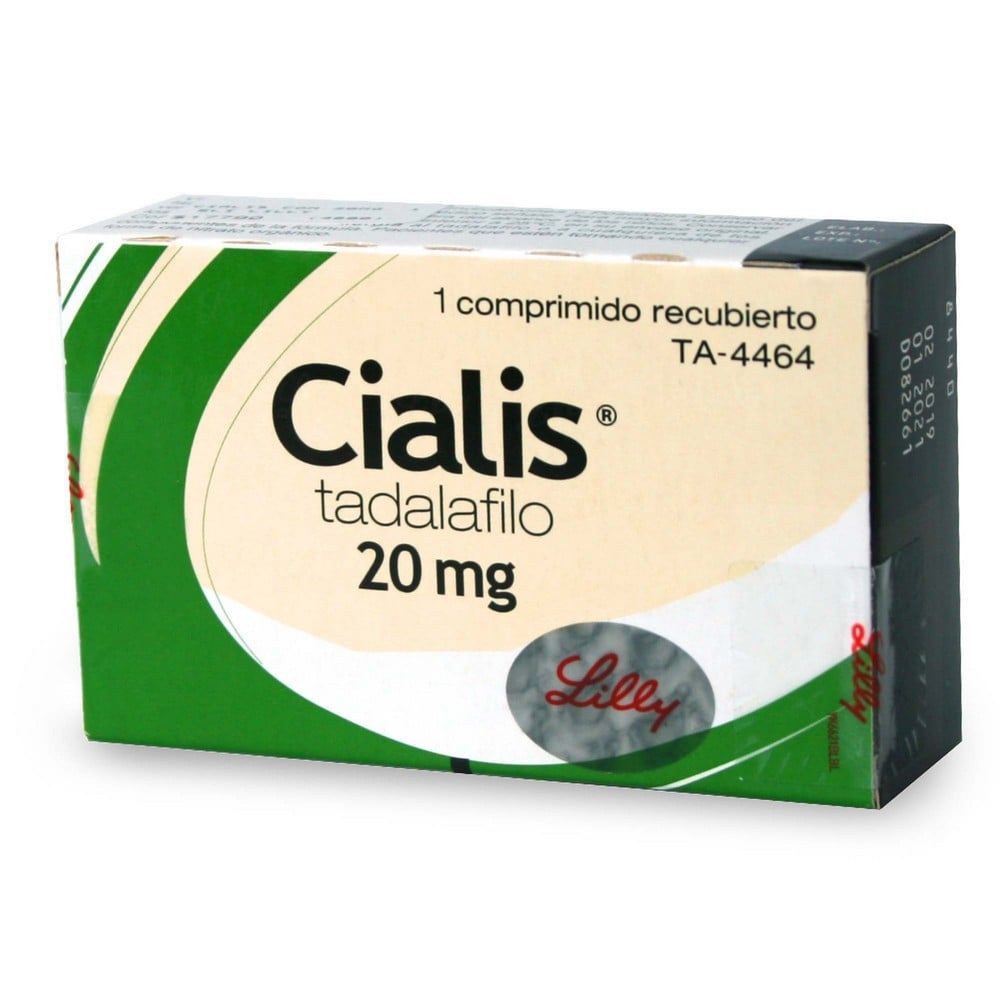 CIALIS COMPRIMIDOS RECUBIERTOS 20 mg (TADALAFILO)