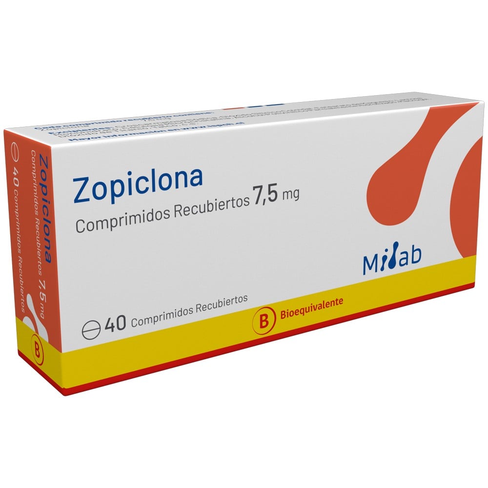 Zopiclona 7,5 mg 30 Comprimidos Recubiertos