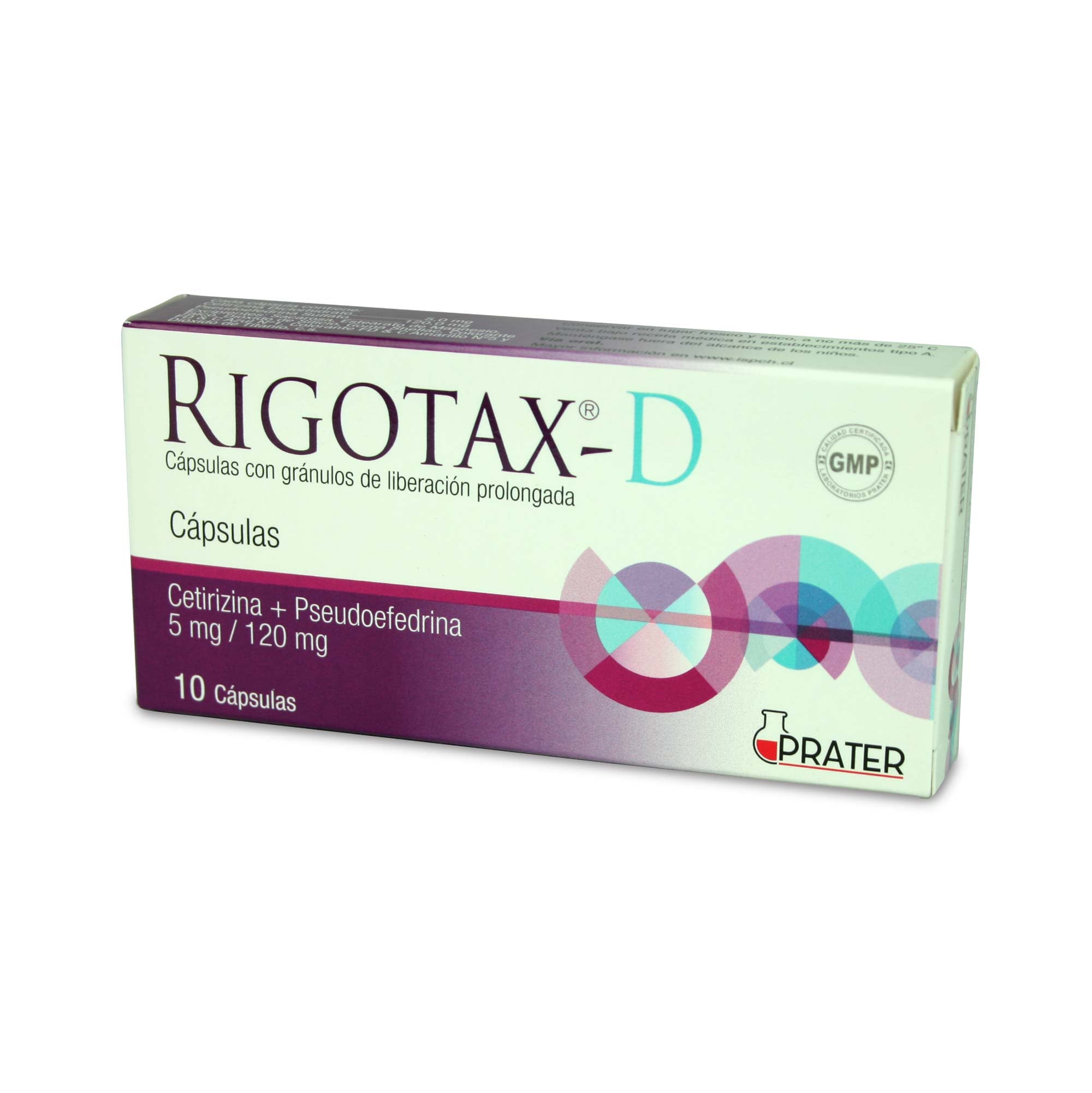 RIGOTAX CÁPSULAS BLANDAS 10 mg (CETIRIZINA DICLORHIDRATO)