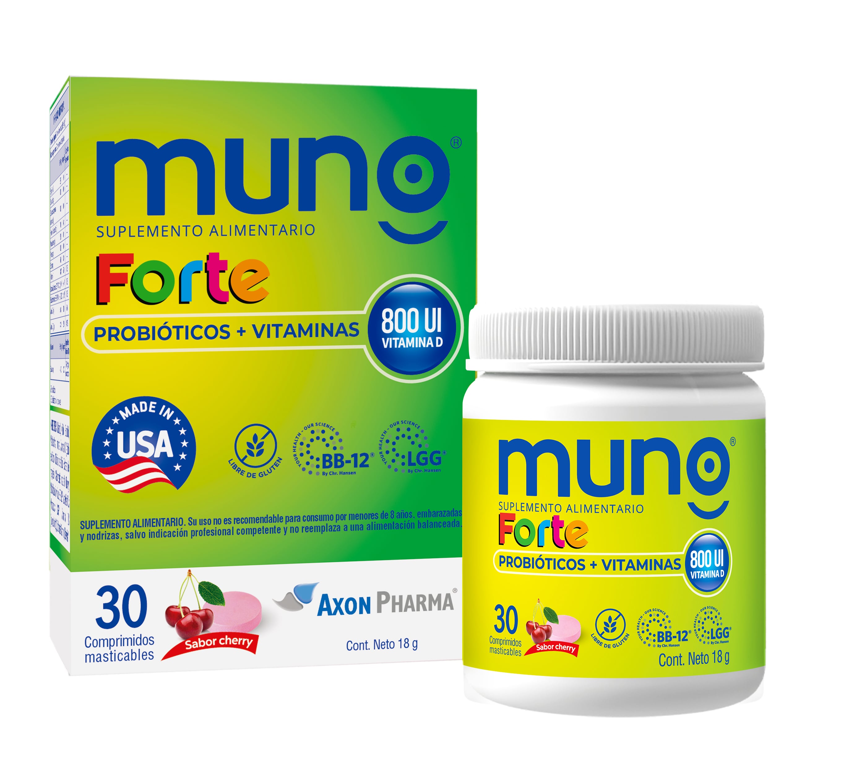 Muno Forte Comprimidos Masticables