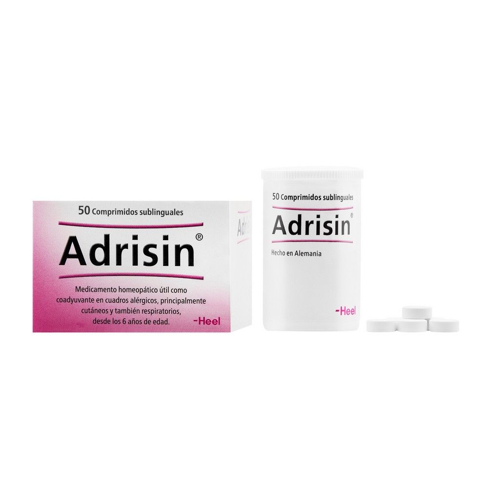 Adrisin 50 Comprimidos Sublinguales