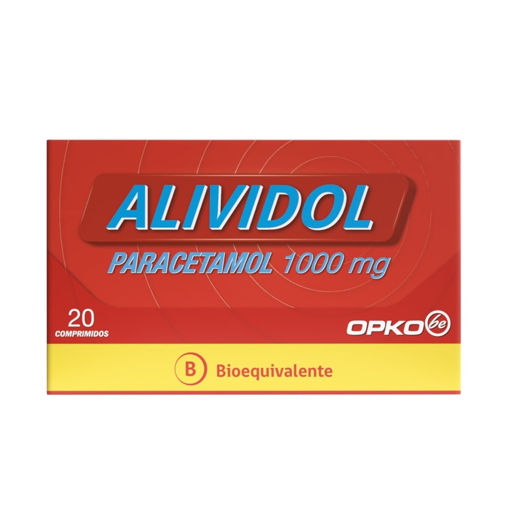 ALIVIDOL COMPRIMIDOS 500 mg (PARACETAMOL)