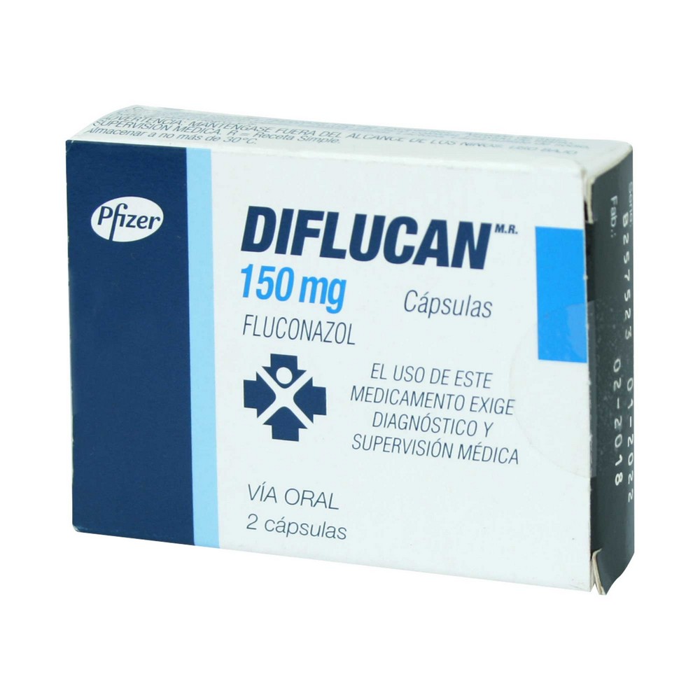 Diflucan Fluconazol 150 mg 2 Cápsulas