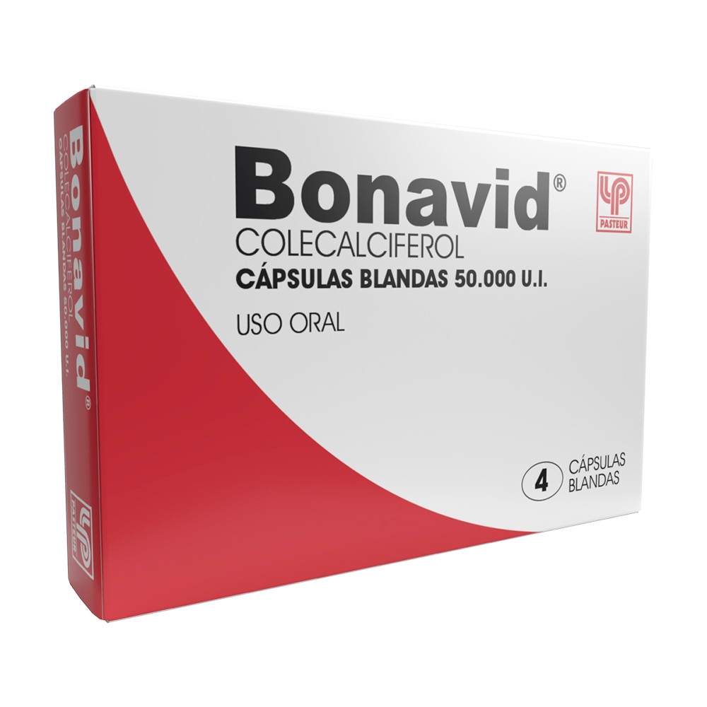 Bonavid 50000Ui 4 Cápsulas Blandas