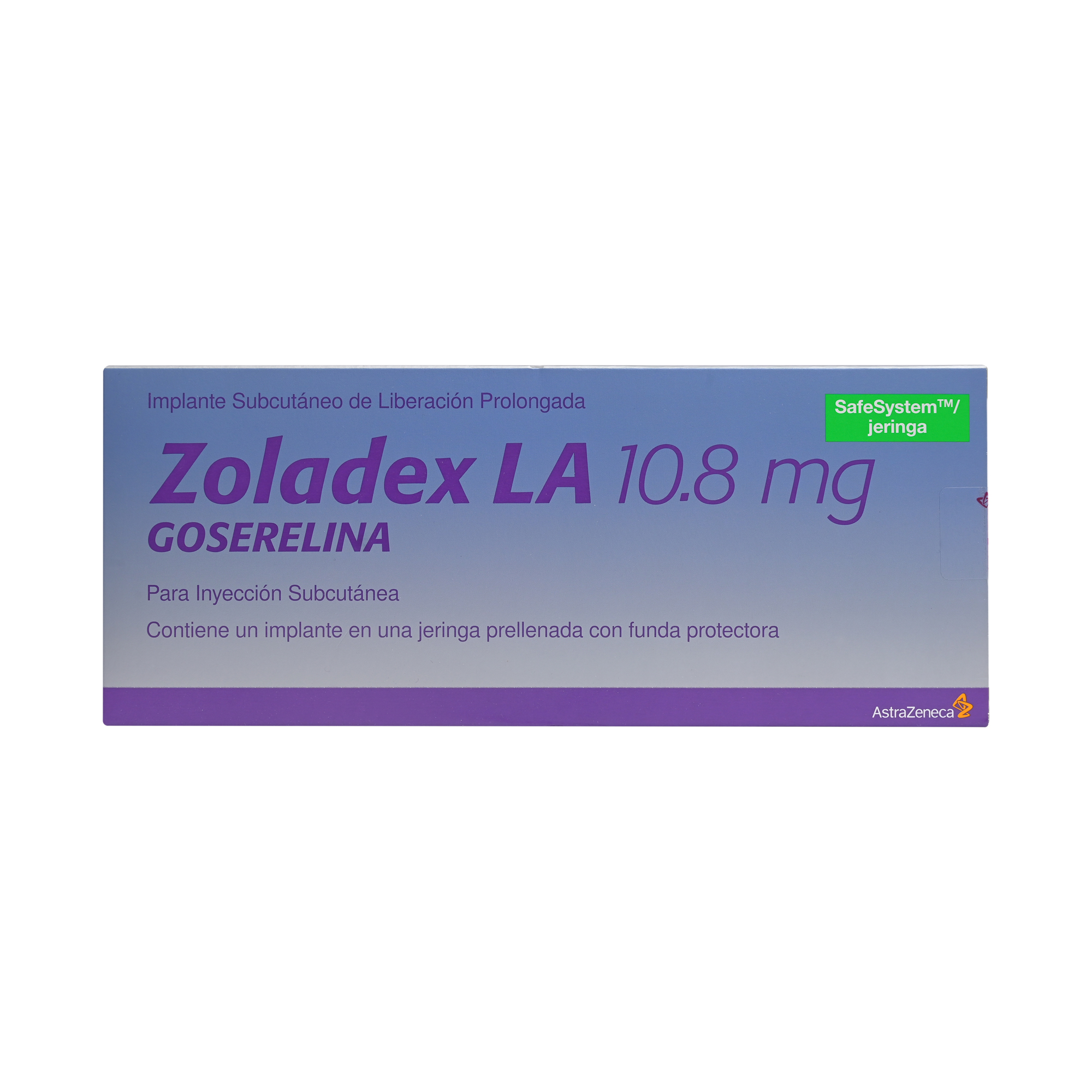ZOLADEX LA IMPLANTE SUBCUTÁNEO DE LIBERACIÓN PROLONGADA 10,8 mg