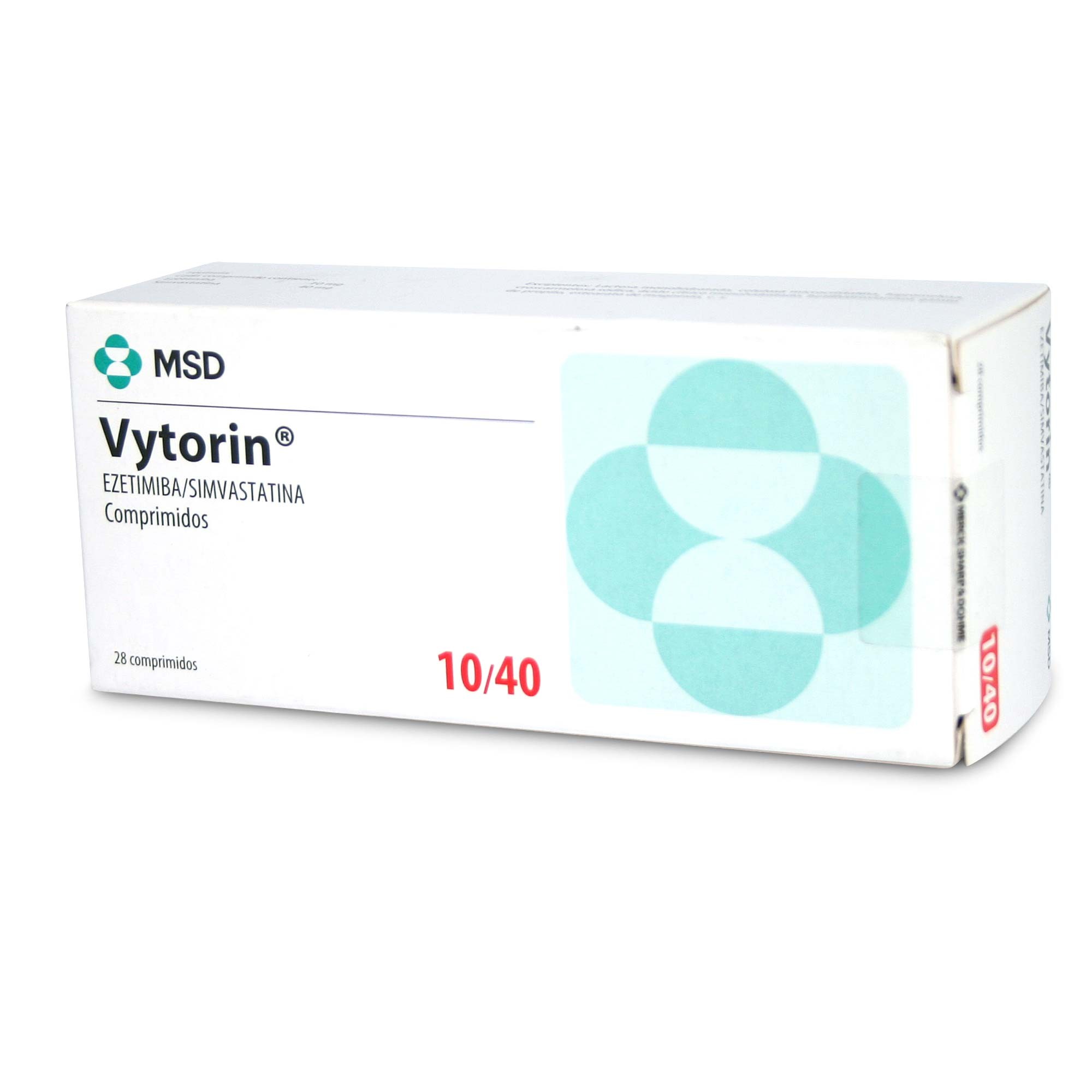 Vytorin Simvastatina 40 mg 28 Comprimidos
