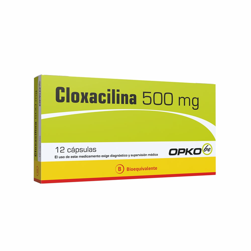 CLOXACILINA CÁPSULAS 500 mg