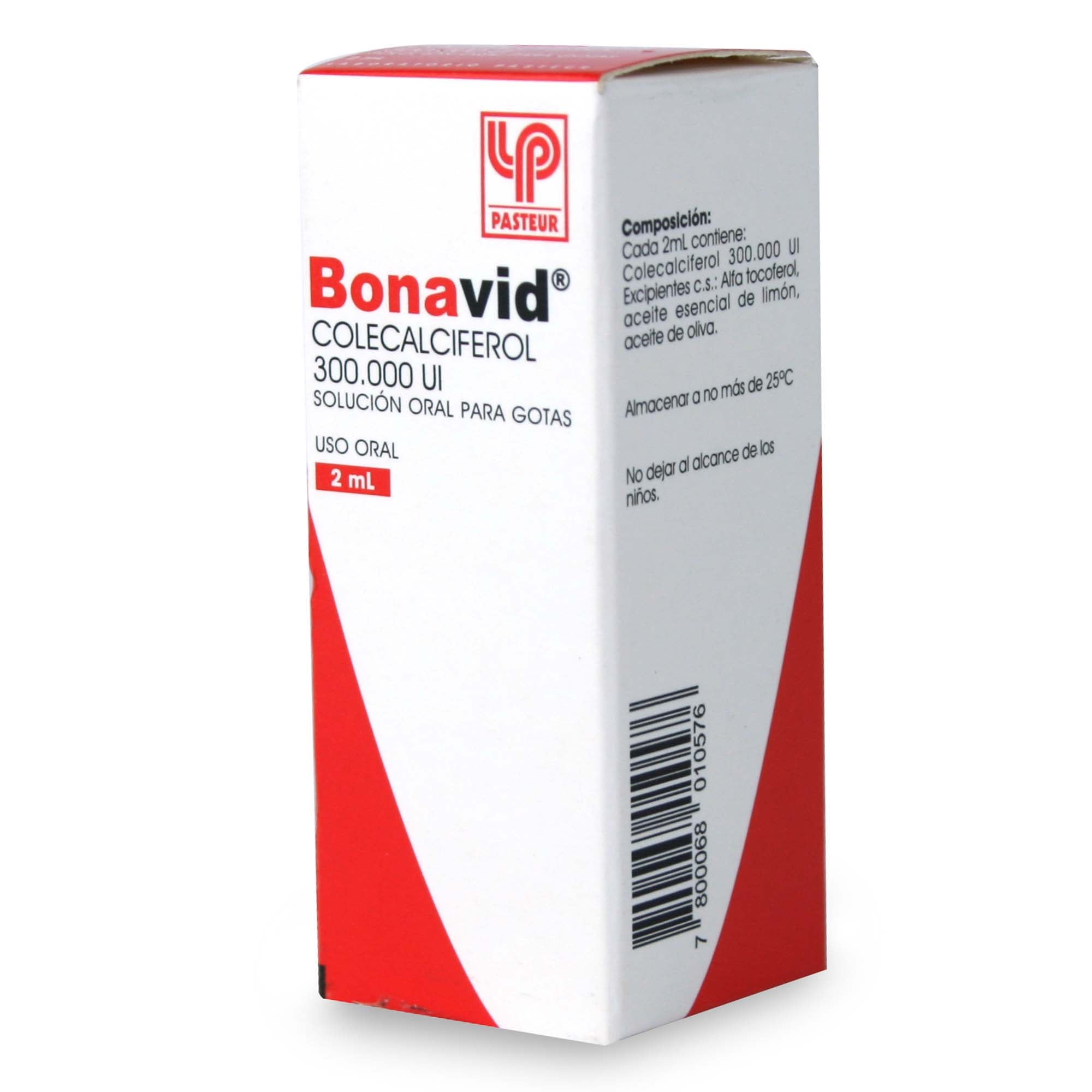 BONAVID SOLUCIÓN ORAL PARA GOTAS 300.000 U.I./2 mL