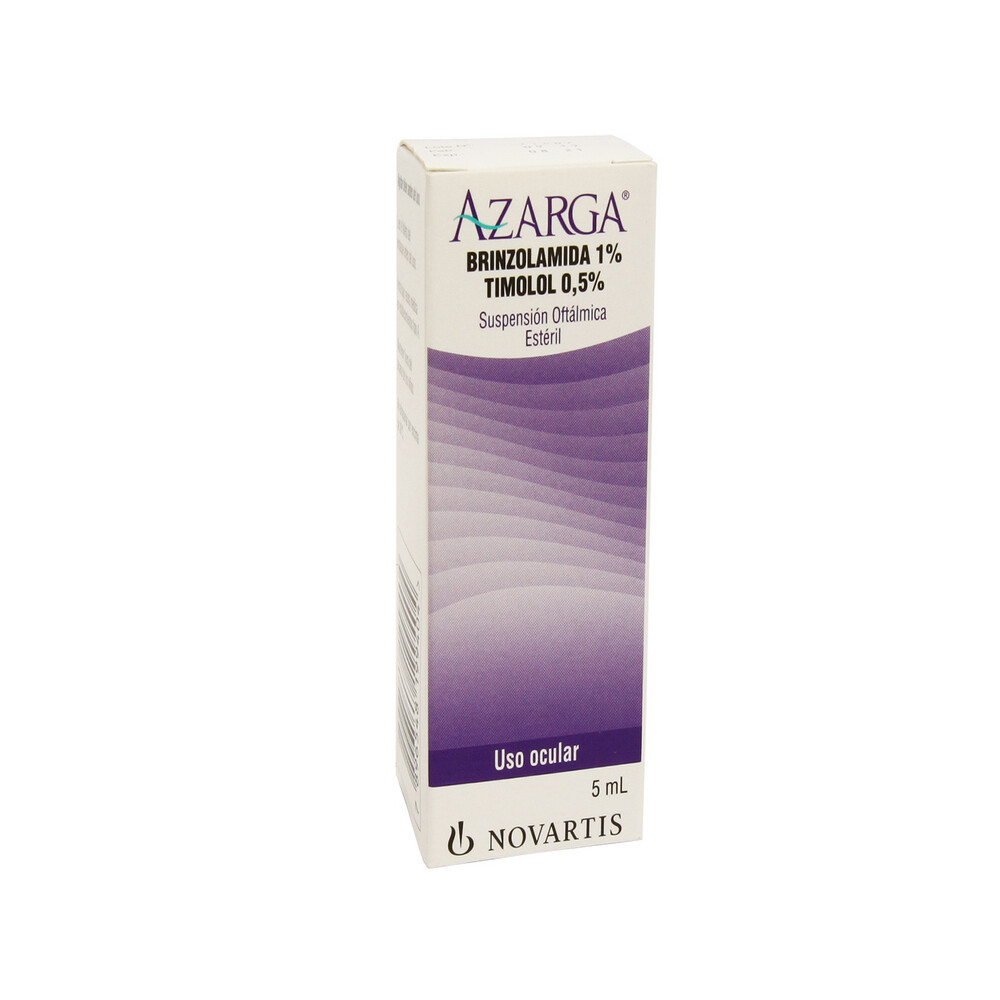 Azarga Brinzolamida 10 mg/ml Suspensión Oftalmica 5 mL