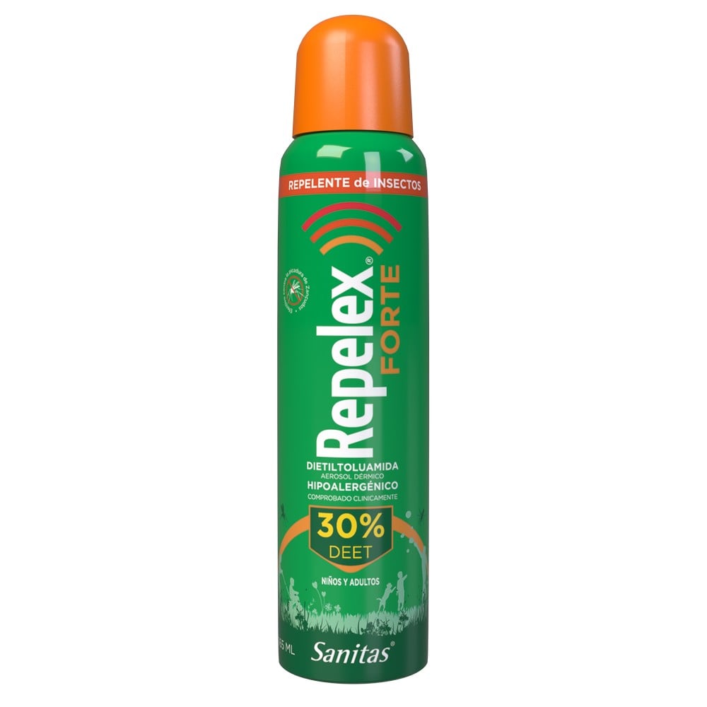 Repelex Forte Dietiltoluamida 30% Spray Repelente de Insecto 165 mL