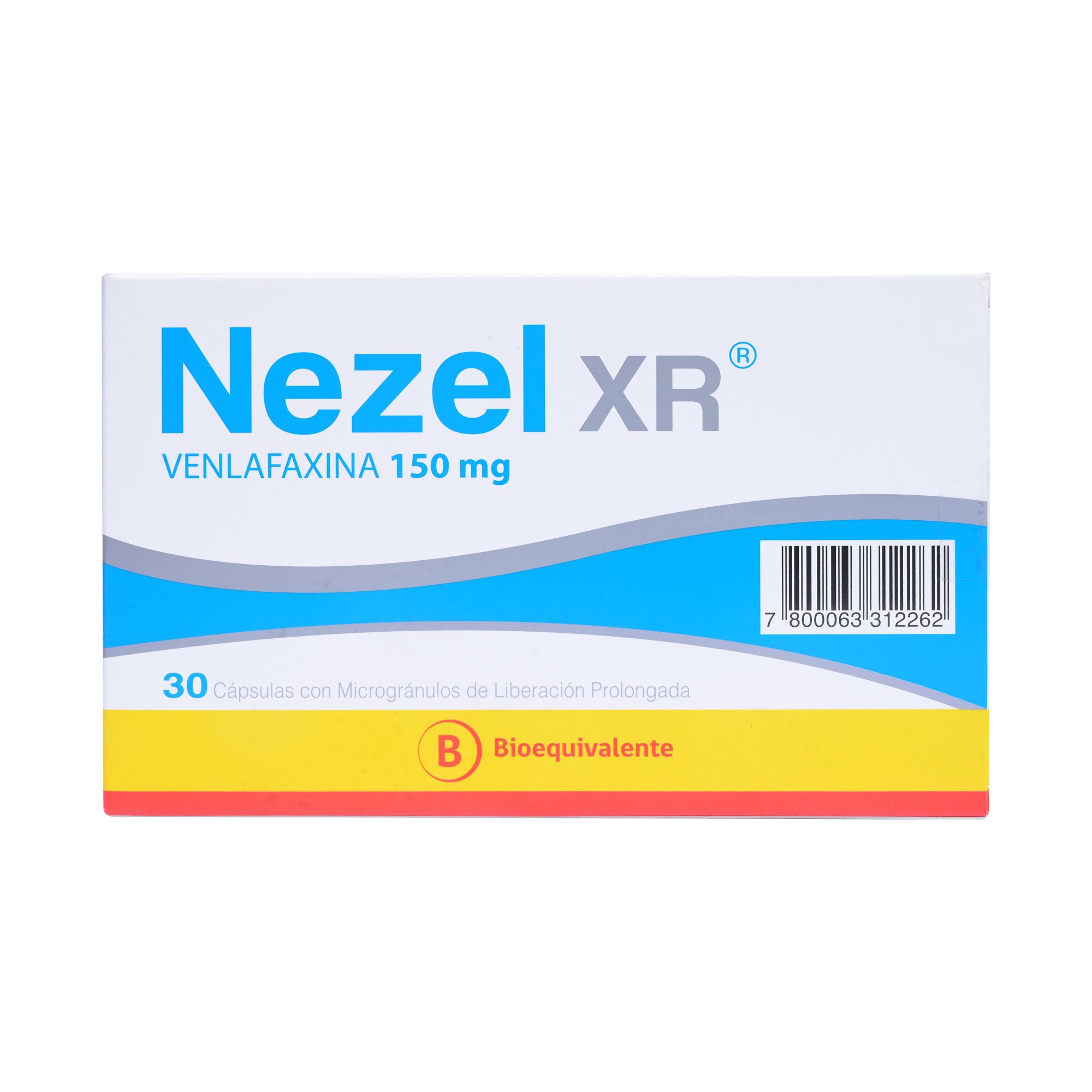 NEZEL XR CÁPSULAS CON MICROGRÁNULOS DE LIBERACIÓN PROLONGADA 150 mg (VENLAFAXINA)