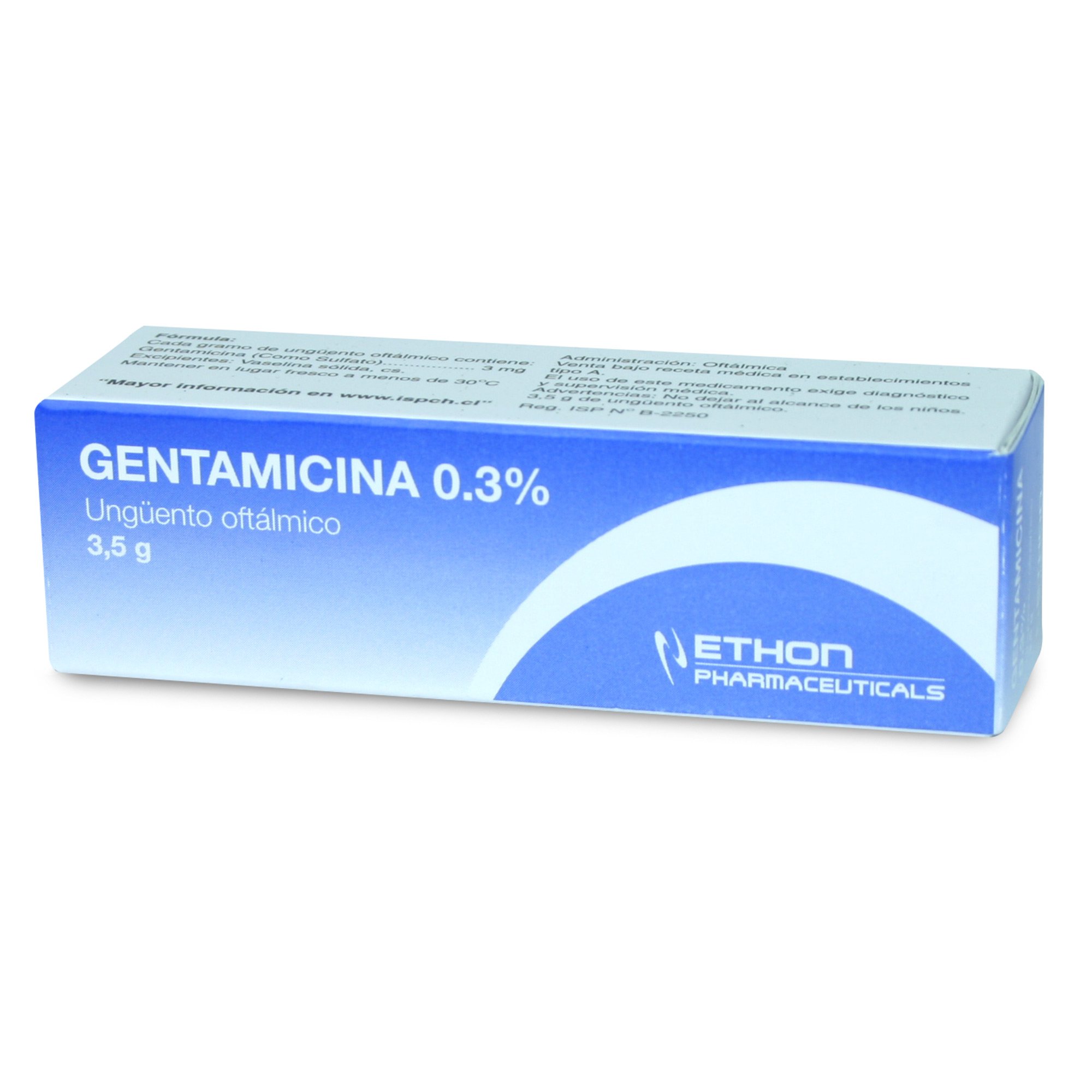 GENTAMICINA UNGÜENTO OFTÁLMICO 0,3%