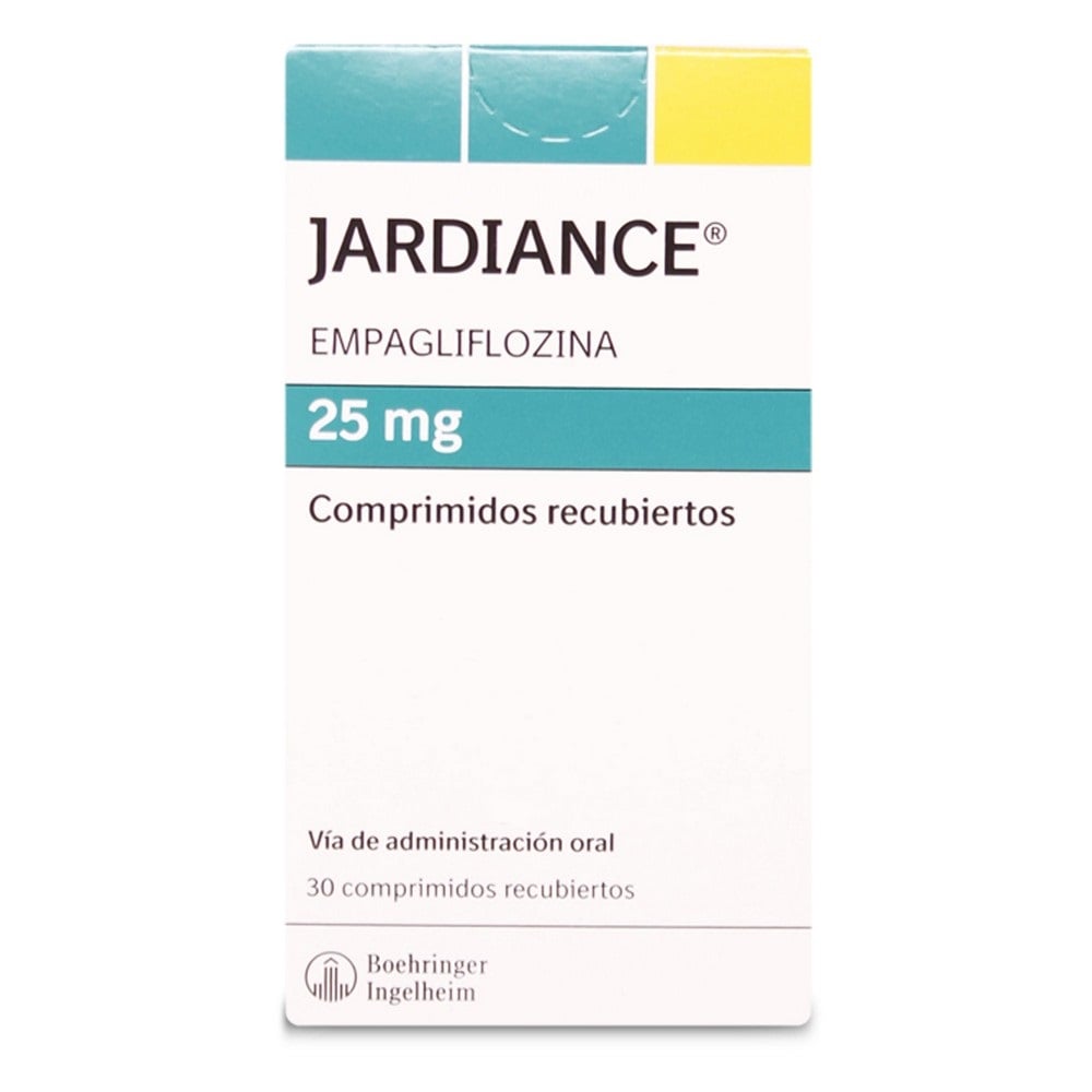 Jardiance Empagliflozina 25 mg 30 Comprimidos Recubierto