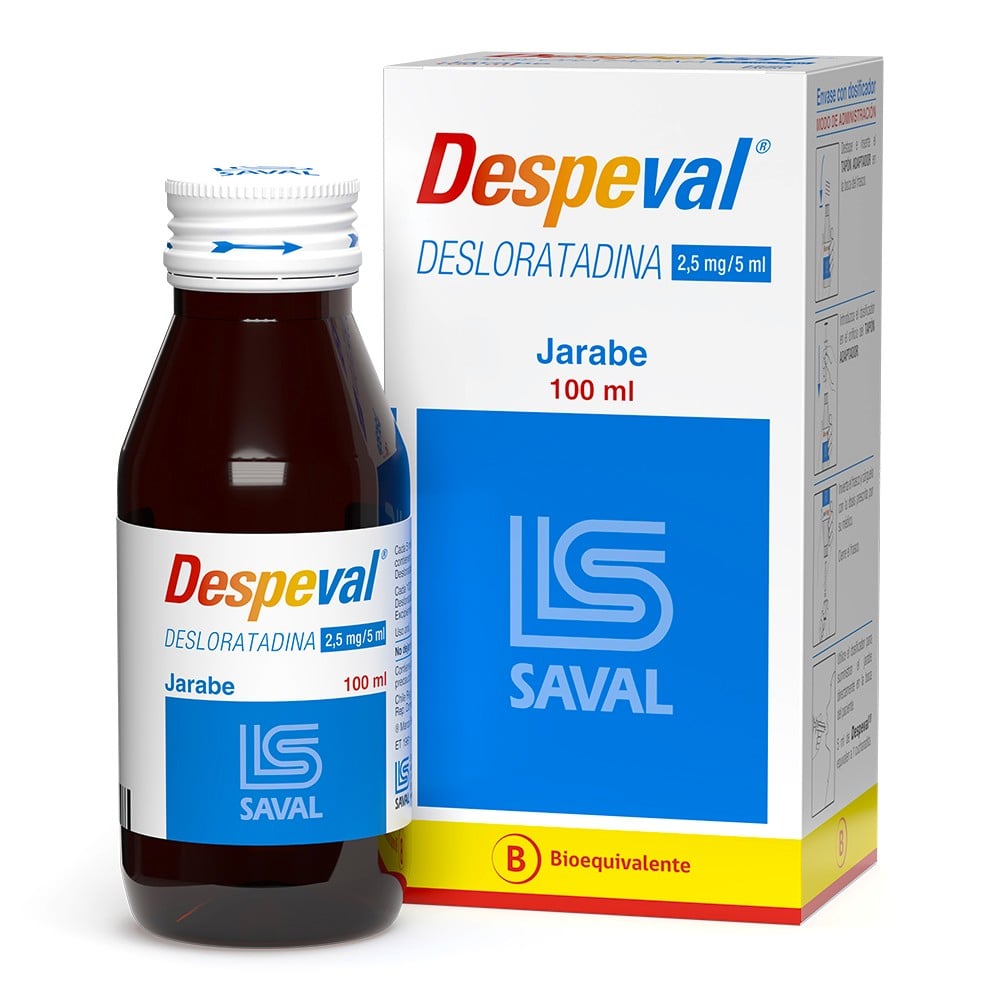 Despeval Jarabe Desloratadina a 0,05 gr / 100 ml