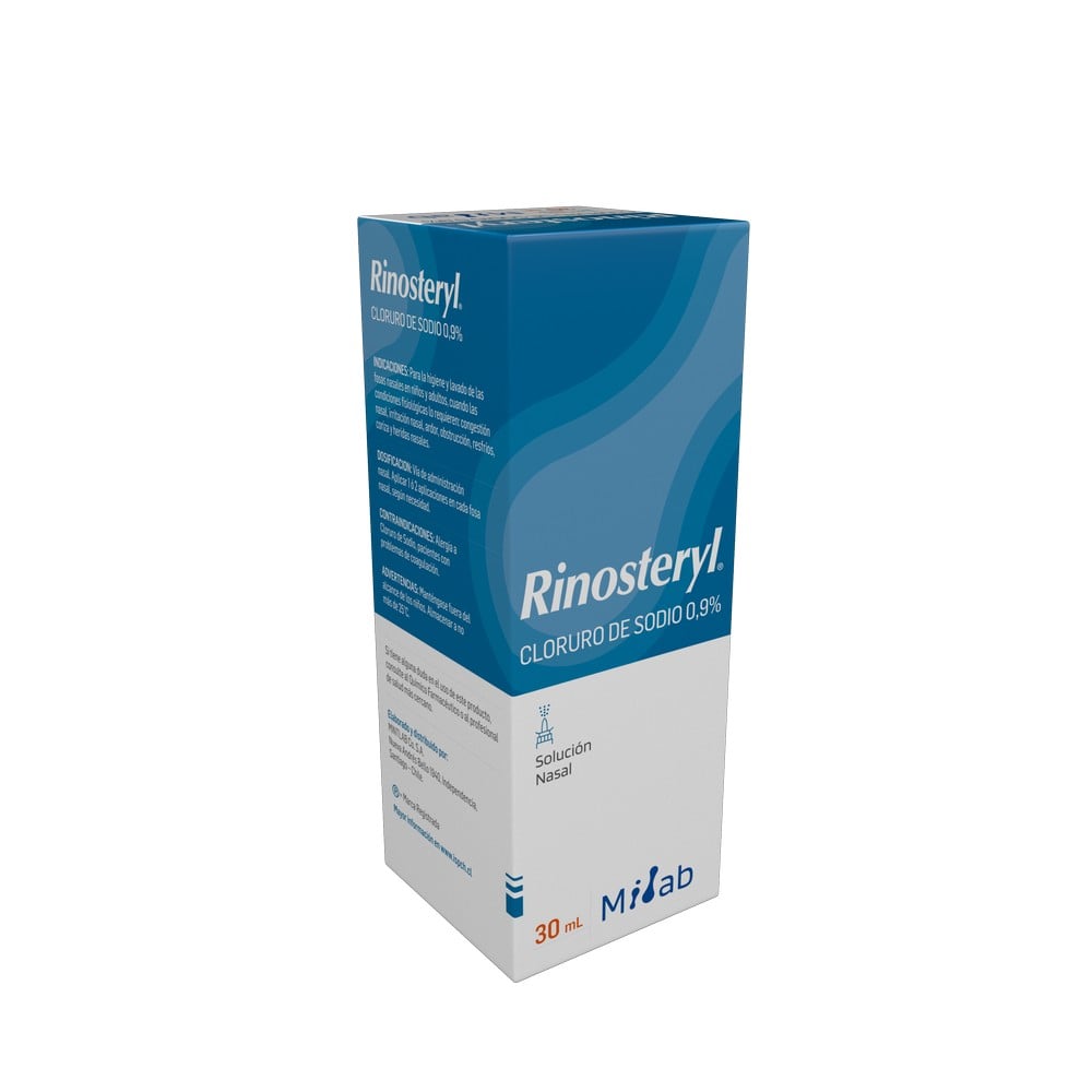 RINOSTERYL SOLUCIÓN NASAL 0,9% (CLORURO DE SODIO)