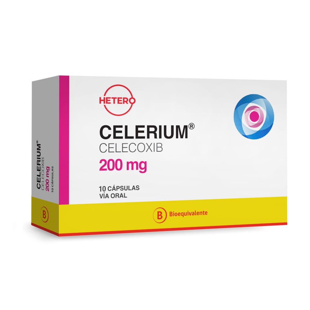 CELERIUM CÁPSULAS 200 mg (CELECOXIB)