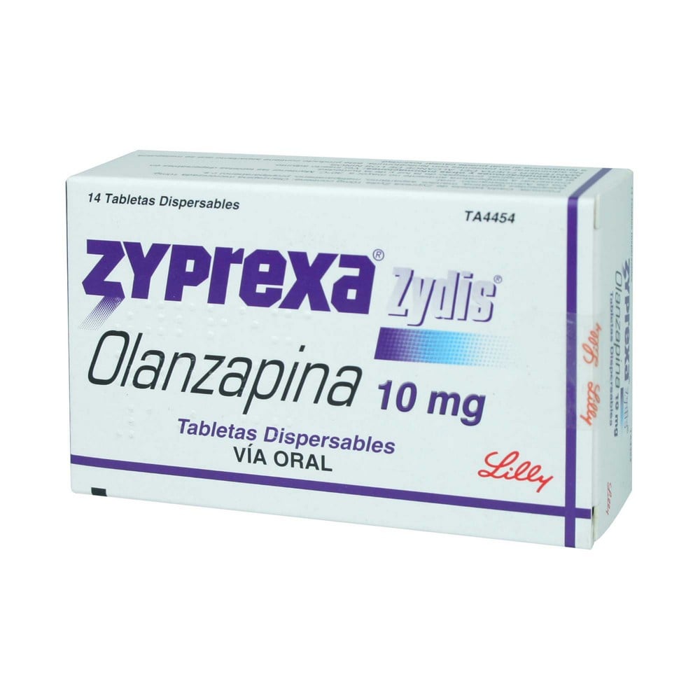 Zyprexa Zydis Olanzapina 10 mg 14 Comprimidos