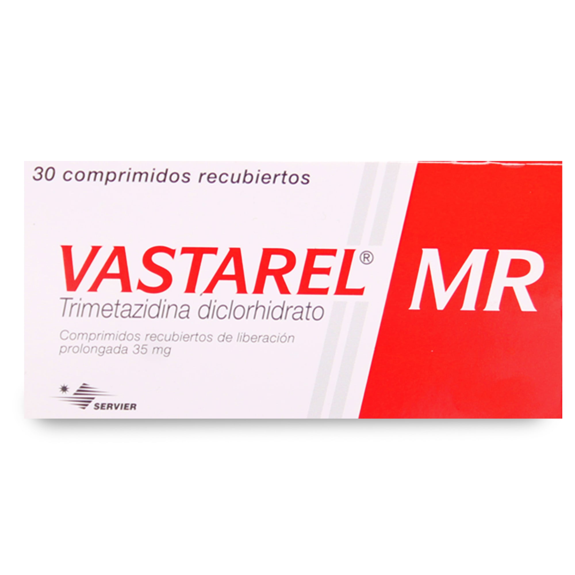 VASTAREL CAPSULAS DE LIBERACIÓN PROLONGADA 40 mg (TRIMETAZIDINA DICLORHIDRATO)
